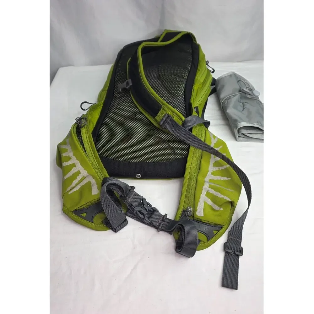Osprey Raptor 6 Hydration Backpack Green Hiking Cycling Day Pack NO Bladder